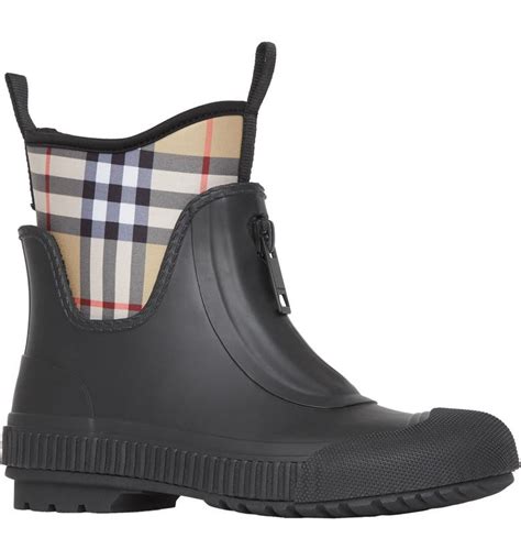 burberry plastic boots|burberry waterproof boots.